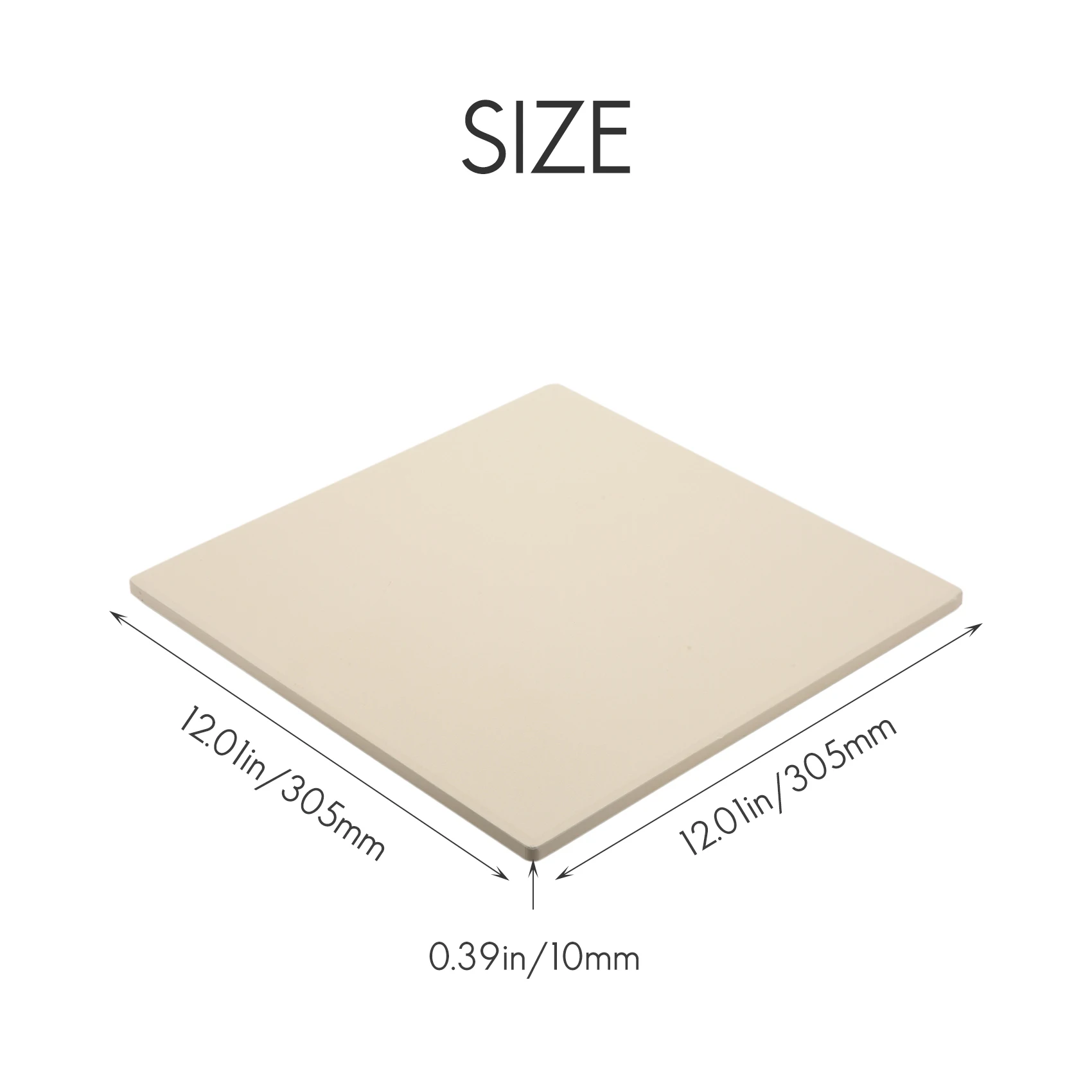 Pizza Stone for Cooking Baking Grilling Extra Thick Pizza Tools for Oven and Bbq Grill Bakeware Bread Tray Kitchen Bakin Rich