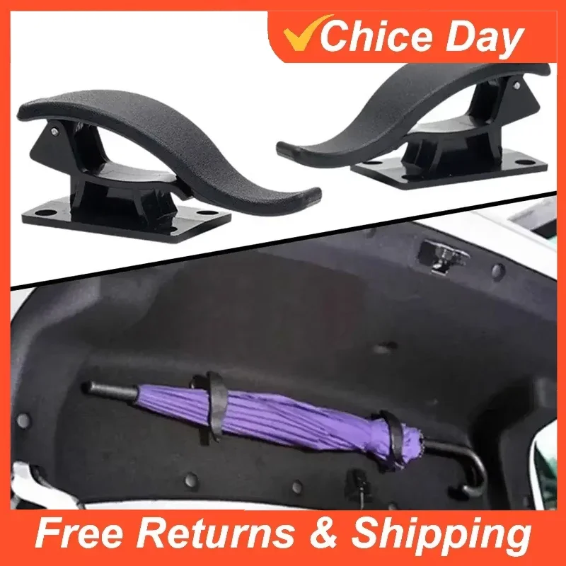 Car Seat Back Hook Multi-purpose Trunk Umbrella Holder Car Umbrella Fixing Bracket Car Seat Back Hook Car Interior Storage
