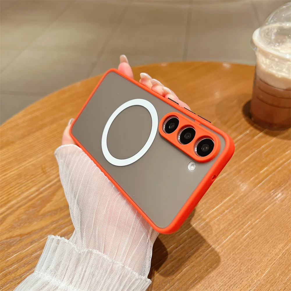 Business Matte MagSafe Wireless Charging Case