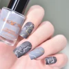KADS Nail Stamp Plate Geometry 023 Line Image Gradient Crack Marbling Stamping Effect Manicure Stamping Polish Printing Stencil 6