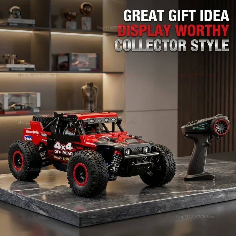 Camion RC Desert 1:20 55km/h Moteur Brushless 4WD Tout-Terrain