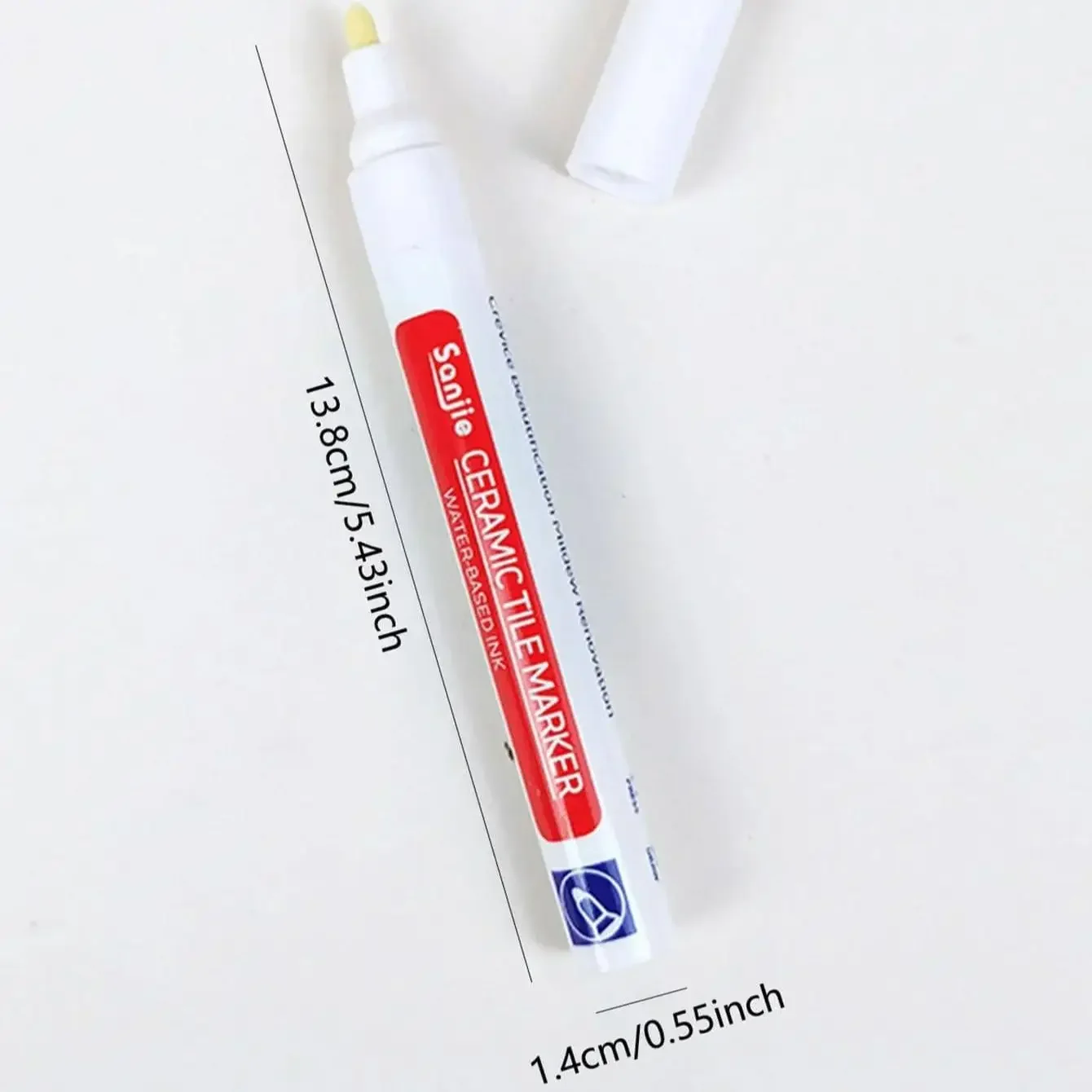 Ceramic tile bathroom wall floor tile gap color repair anti-mildew waterproof whiteboard color repair pen 1PC tile repair pen