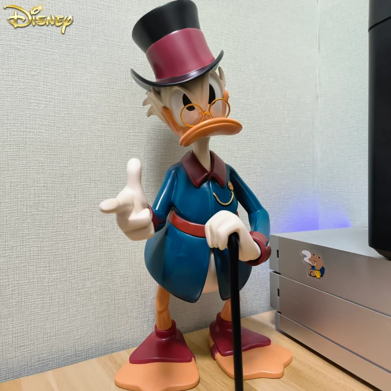 

Original Disney Scrooge Mcduck Action Figure Classic Retro Series Donald Duck Figurines Collection Decor Model Doll Gift