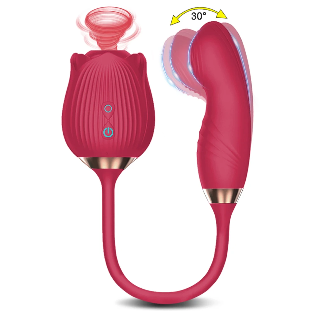 Rose-Saugvibrator für Frauen, Schaukeldildo, Klitoris-Sauger, Nippel, Stimulation der Klitoris, Vibratoren, weibliches Sexspielzeug für Erwachsene 1