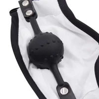 Maske Plug Slave Spiele Bondage Ausrüstung Bdsm Dildo Offenen Mund Knebel Deepthroat Oral Plug Mund Ball Spaß Sex Spielzeug Erwachsene Sexy 2