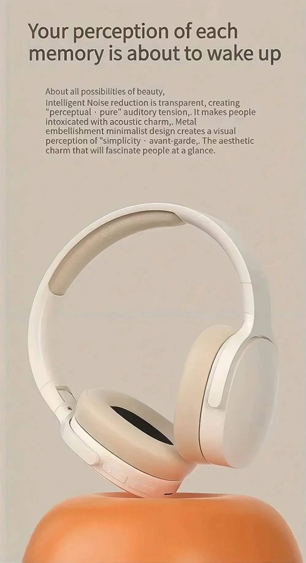 Description Picture 6 of itemNEW Fashion Wireless Bluetooth Headphones Over Ear HIFI Stereo Headsets True Sports With Earphones TF/AUX Music Player with Mic