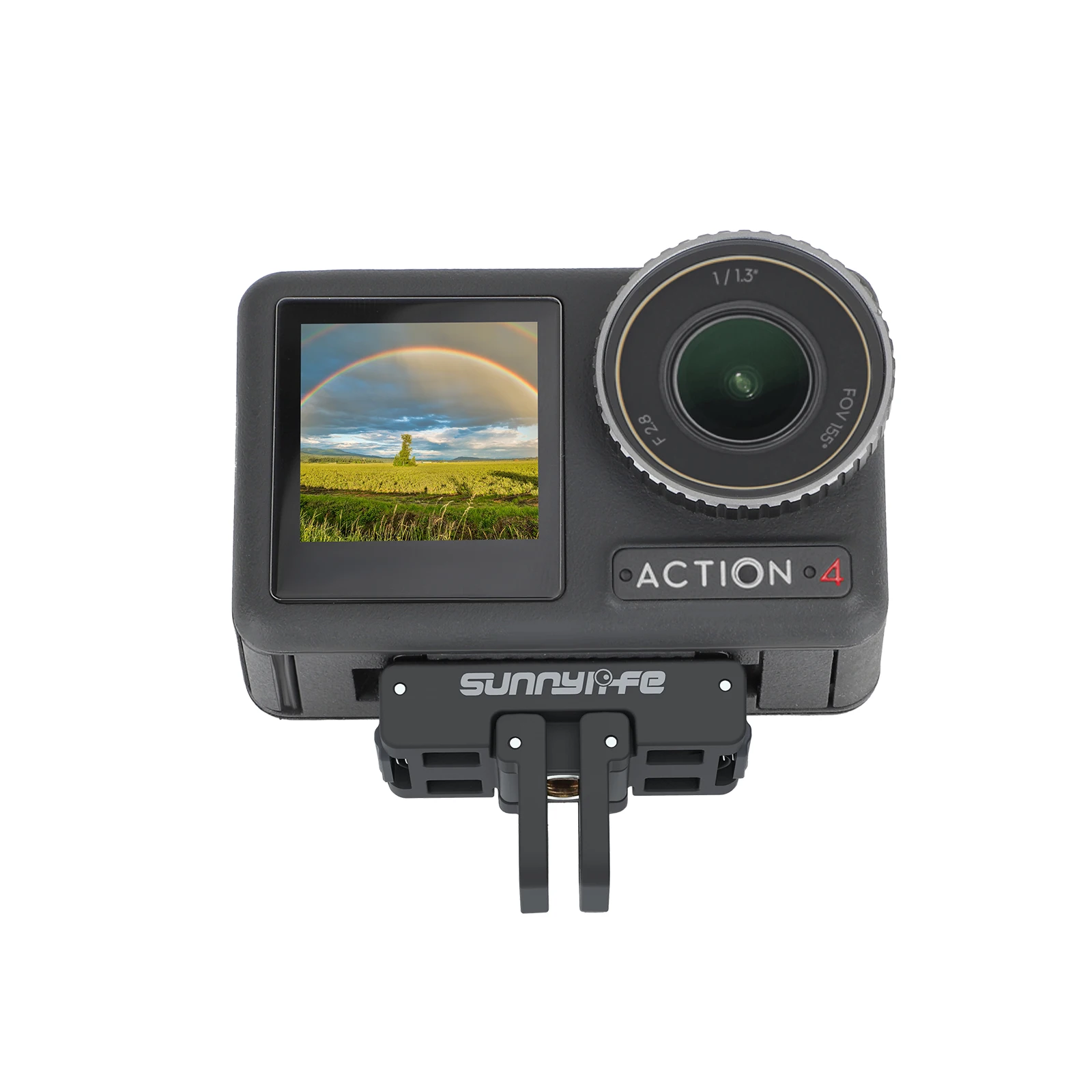 

For DJI OSMO ACTION4/3/2 Magnetic Quick Release Adaptor Foldable Quick Release Plate Expansion Accessories