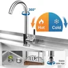 Stainless Steel Utility Sink, Free Standing Single Bowl Kitchen Sink with Cold and Hot Water Pipe for 5