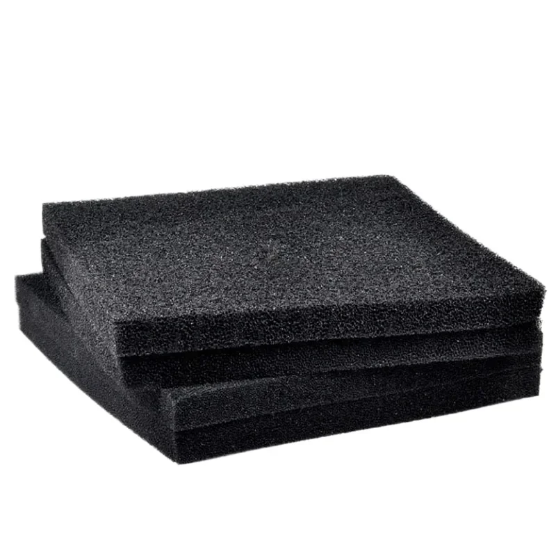 Versatile Black Filtration Foam Aquarium Sponge Pad