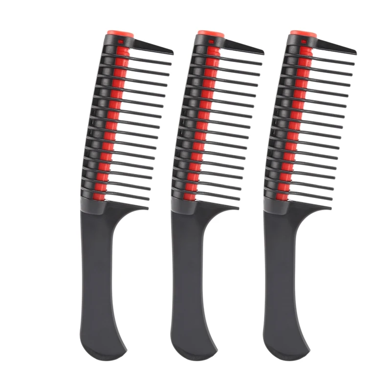3 Pack Hair Comb, Comb Roller, Detangling Roller Comb Integrated Hair