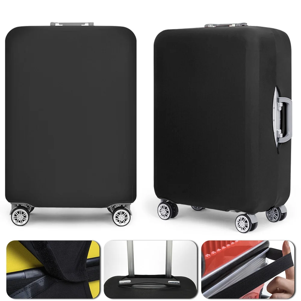 Cubierta protectora elástica para equipaje de viaje, funda protectora con estampado de dientes para maleta de vacaciones, accesorios de viaje, 18-32 pulgadas