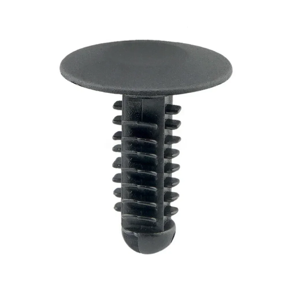 Replaces Fastener Rivet Trim Car Clips Dark Grey Fir Tree Parts Plastic 100pcs 18mm Head 8mm Hole