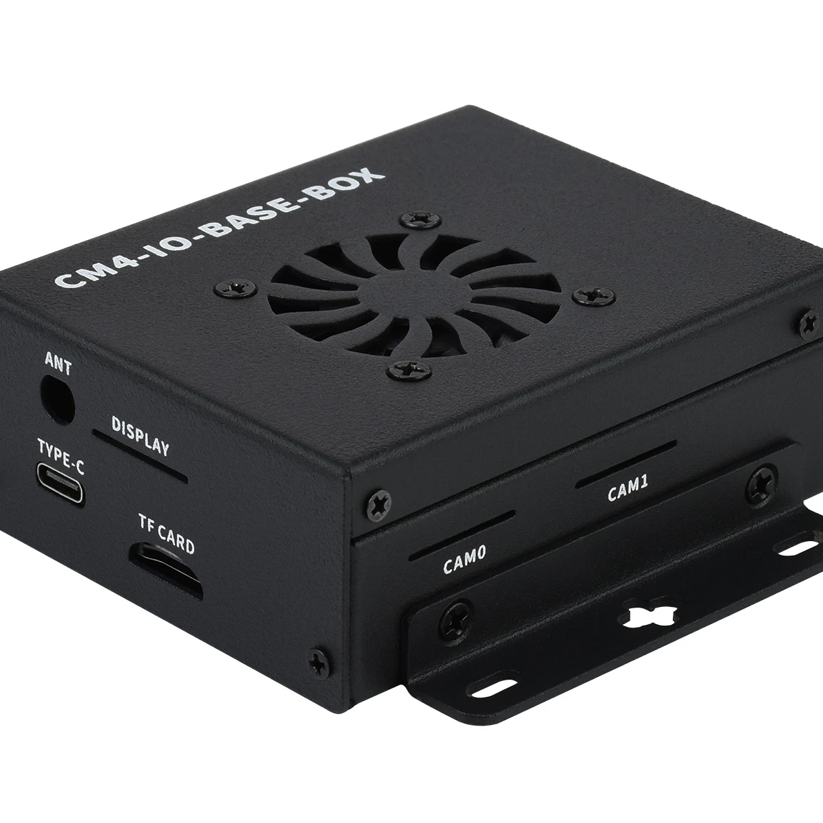 Mini-Computer Based On Raspberry Pi Compute Module 4 (Not Included), Mini Io Board Lite Ver, Metal Case, With Cooling Fan