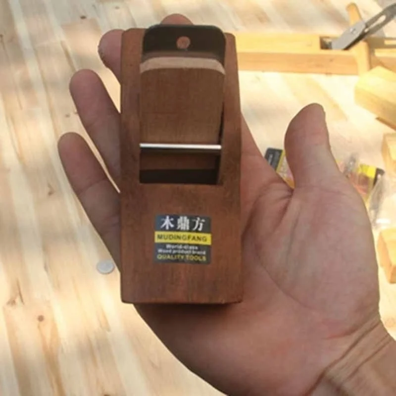 Home Garden Mini Woodworking Flat Plane Wooden Hand Planer Carpenter Woodcraft DIY Tool Wood Planer 1PC woodworking hand tools wood trimming tool