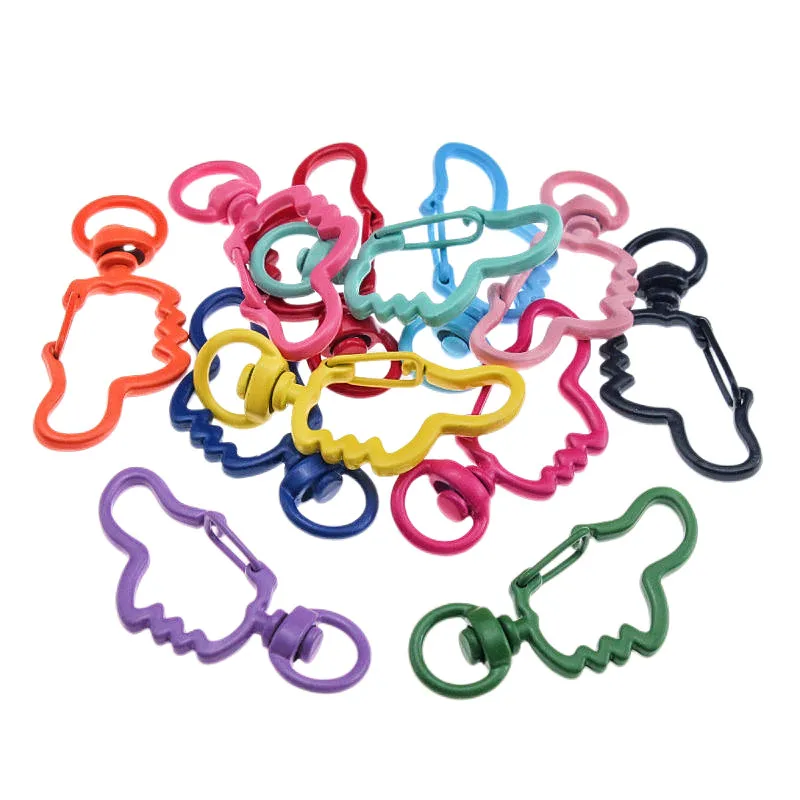 

5-20Pcs Keychain 41mm Popular Classic Lobster Clasp Buckle Hook Chain For Bag Decoration Pendant DIY Jewelry Making Accessories