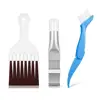 Air Conditioner Condenser Fin Cleaning Brush Coil Condenser Brush AC Fin Comb Stainless Steel Air Refrigerator Fin Brush 2