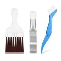 Air Conditioner Condenser Fin Cleaning Brush Coil Condenser Brush AC Fin Comb Stainless Steel Air Refrigerator Fin Brush 2