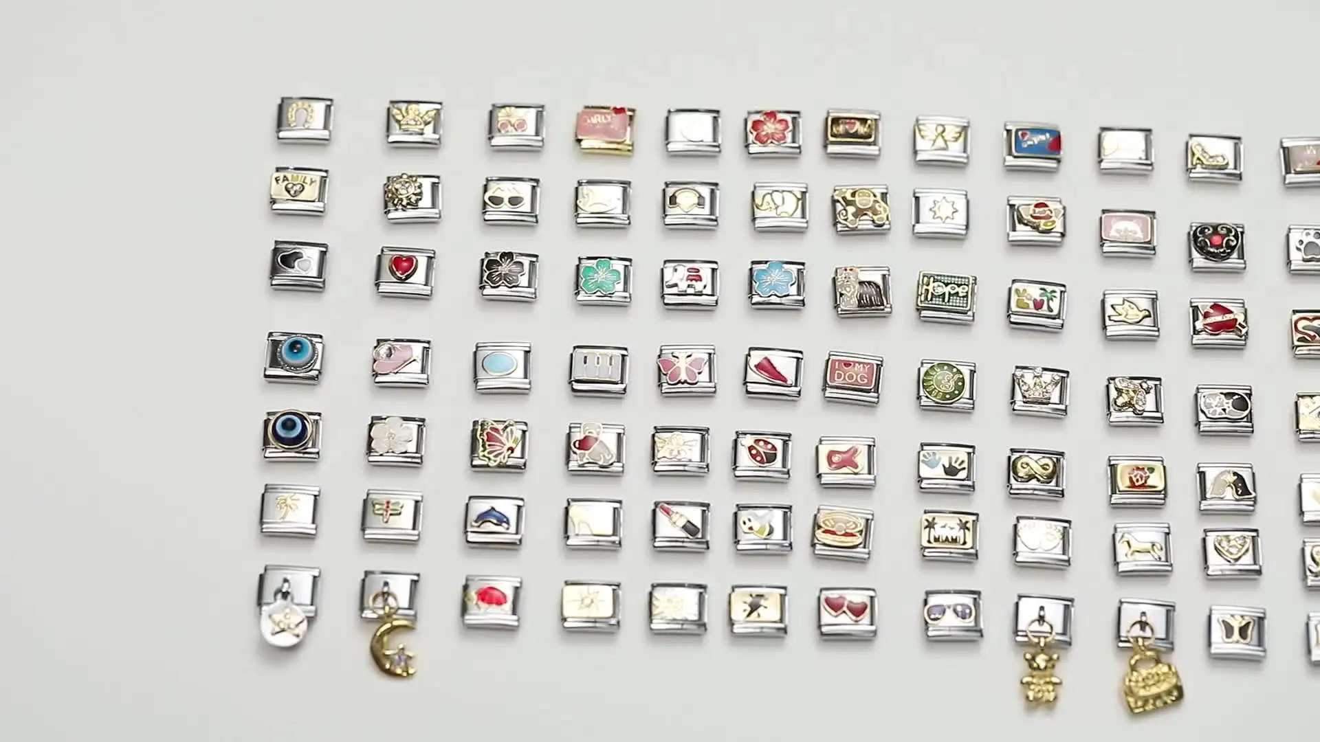 WG модный итальянский модульный браслет с камнем по месяцу рождения 12 дюймов