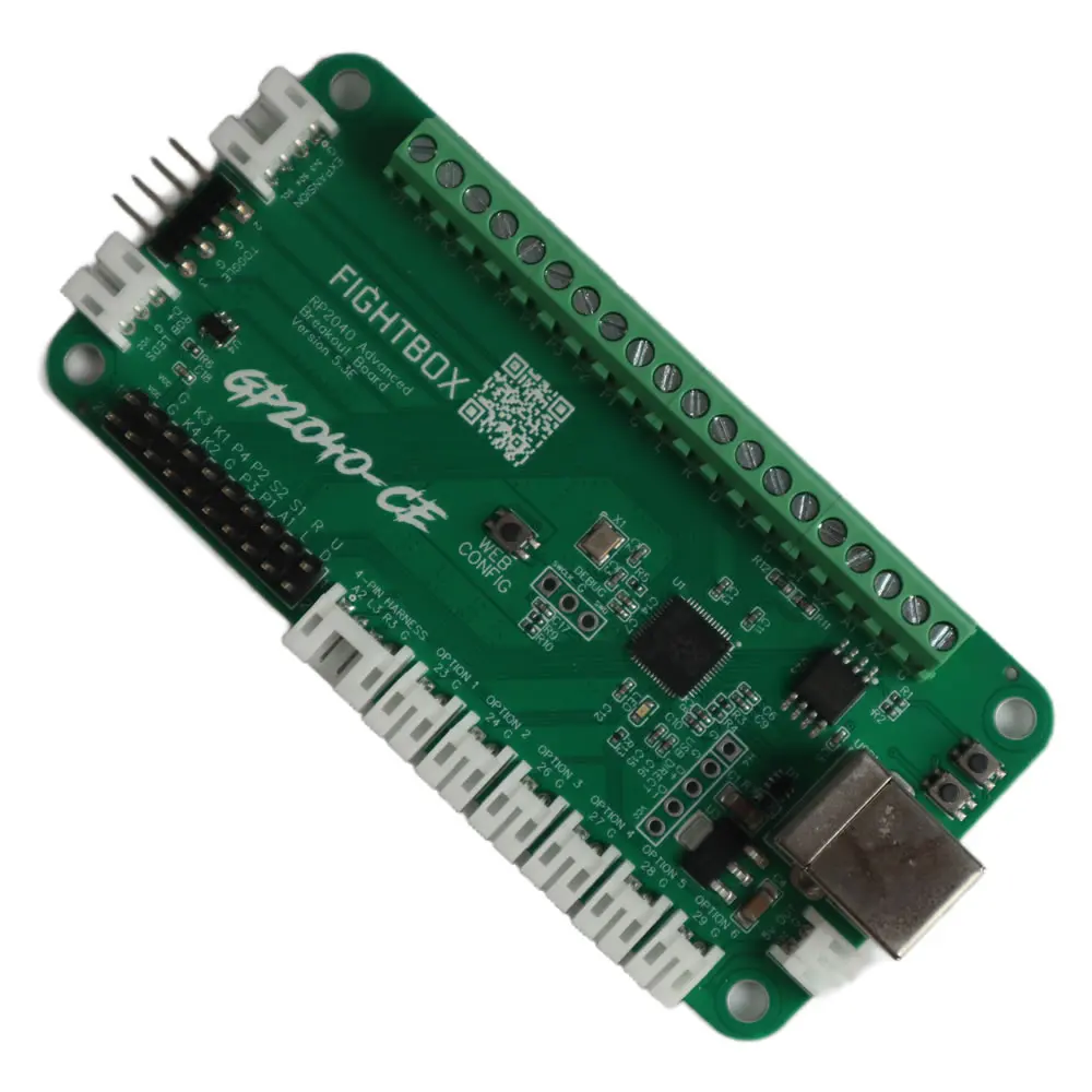 FightBox-PICO-PLUS RP2040 Advanced Breakout Board Zero Delay