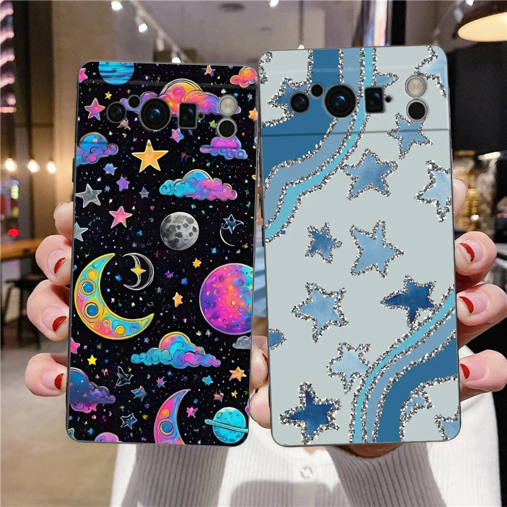 Colorful Stars Soft Phone Case Cover