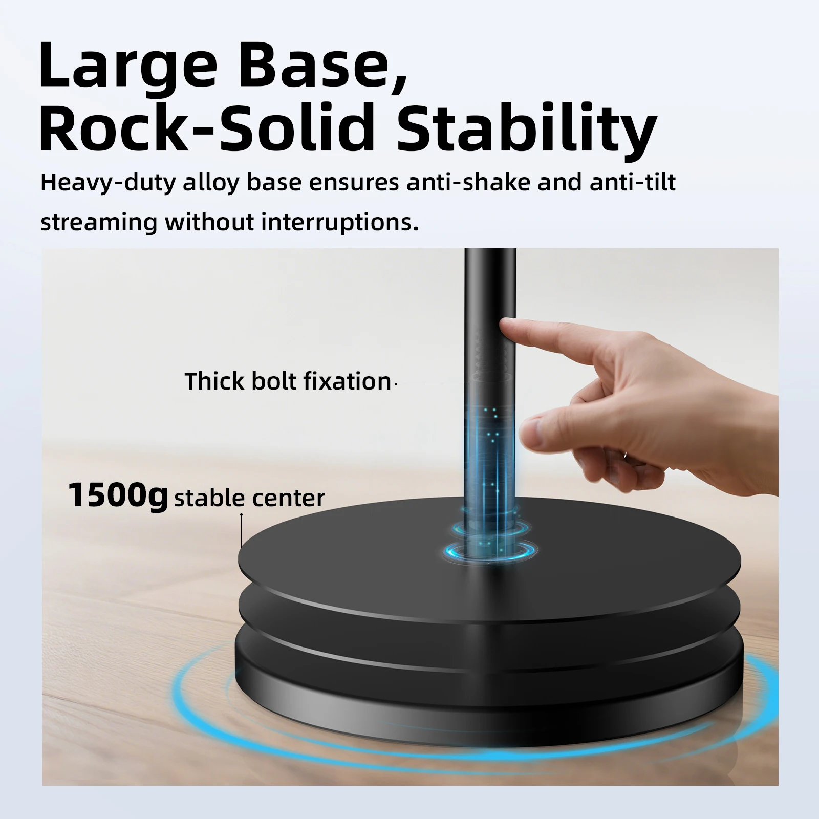 Goojodoq Adjustable Floor Stand for Phone & Tablet