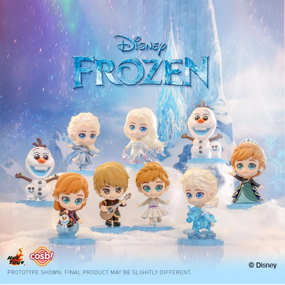 

Original Disney Frozen Blind Box Anna Elsa Olaf COSBI Figurine Mystery Box Anime Kawaii Figure Room Ornament Christmas Gift Toys