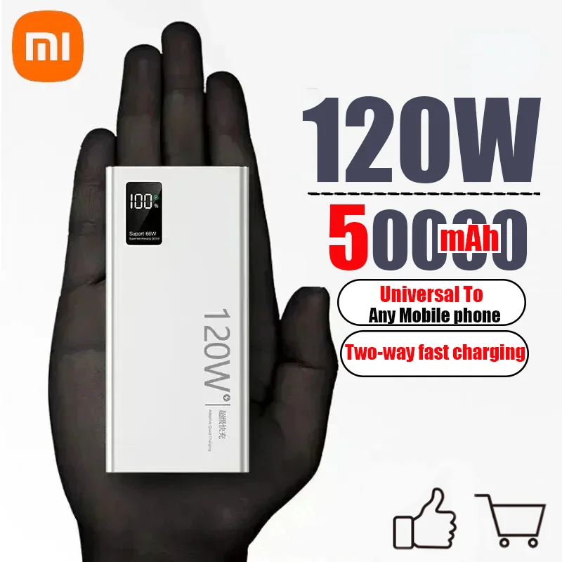 PowerBank Xiaomi 120W - Charge Ultra Rapide - Batterie Externe Portable Neuve - Garantie 2 Ans