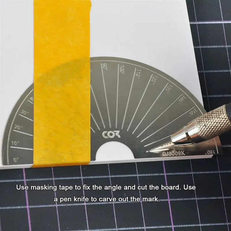 Modeling Multi Angle Cutting Tools Angle Guild Line Scribe Cutting Model Scribing Templates Craft Tool Chisel Line Guide Tools