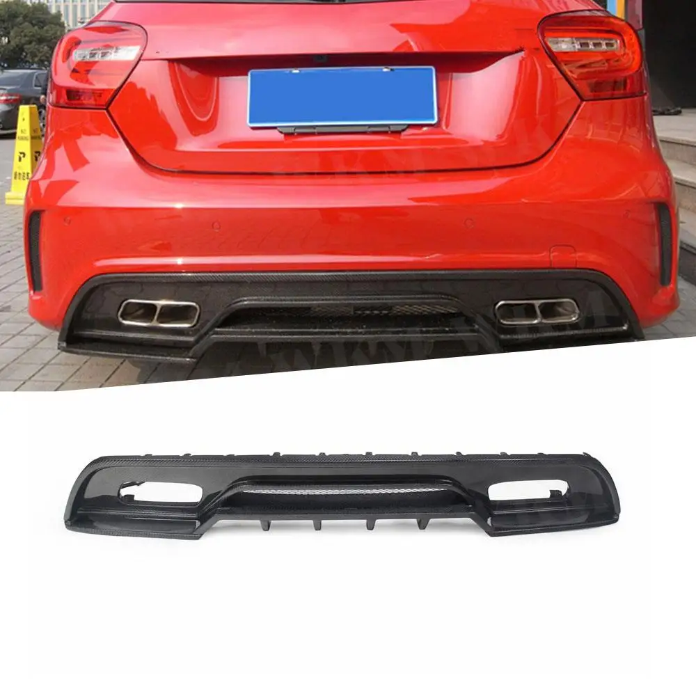 

Наконечники для заднего бампера Mercedes Benz A Class W176 A250 A260 A45 AMG 2013-2015