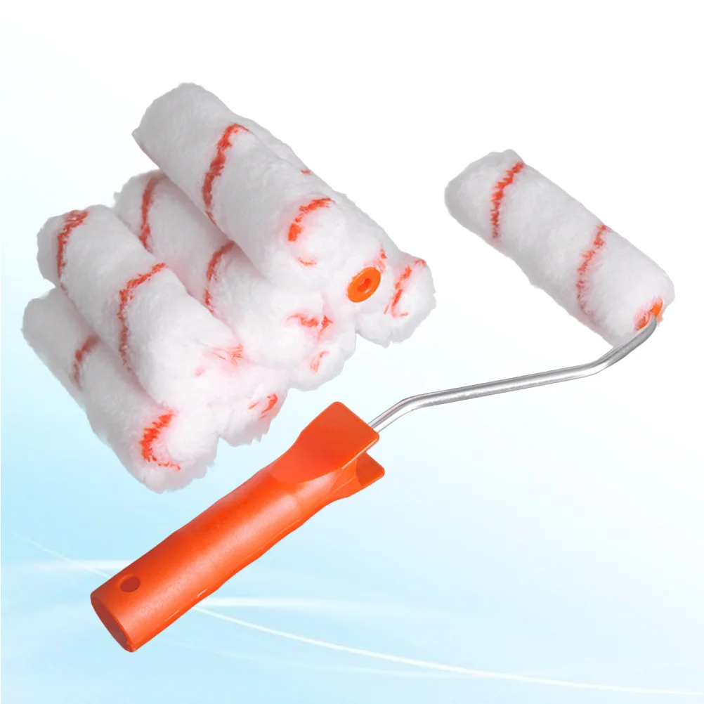 

4 Inch Wall Painting Tools Professional Wall Paint Roller Portable Mini Paint Roller Kit Perfect Roller Paint Brush for Home