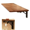 Wall foldable desk wall mounted Folding desk against the wall study Table Home wall hanging computer desk balcony wall bar table 6