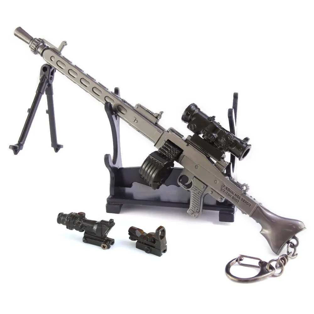 Zinc Alloy Military Figure Accessory with Detachable Features - Miniature Keychain Collection Gift