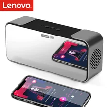  Original Lenovo L022 Bluetooth Speaker with Mirror Portable Wireless Speaker Audio Player with 10W HD Sound and Bass for Home 