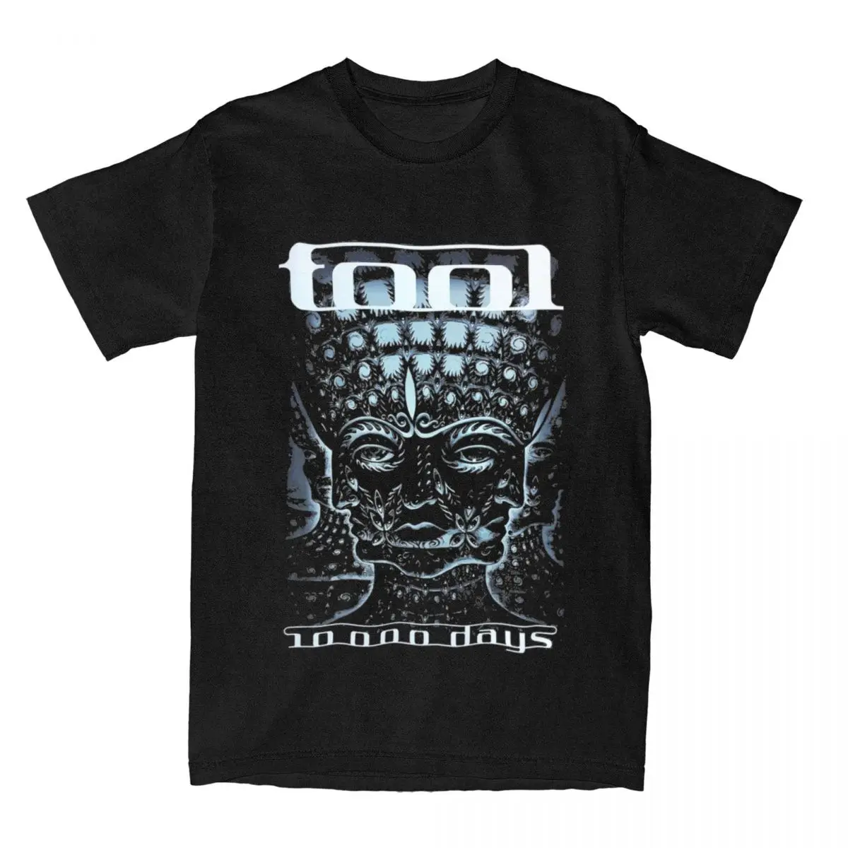 Tool 10,000 Days Graphic T-Shirt Y2K Metal Grunge Streetwear Band