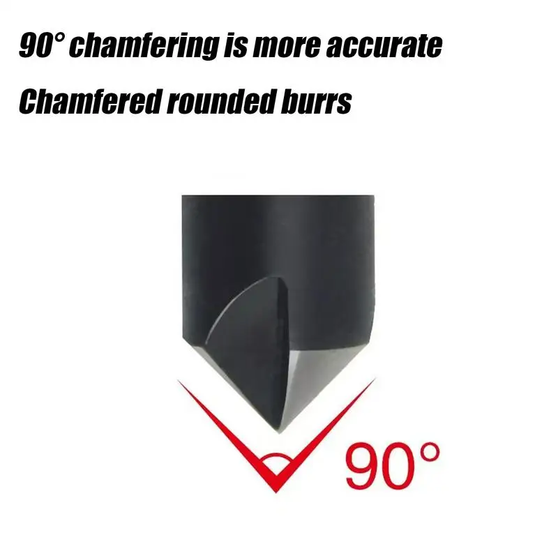 Metal Deburring Tool Screwdriver Handle Deburring Tool Burr Removal Device Hand Reaming Accessories Trimming Cutter For Garage