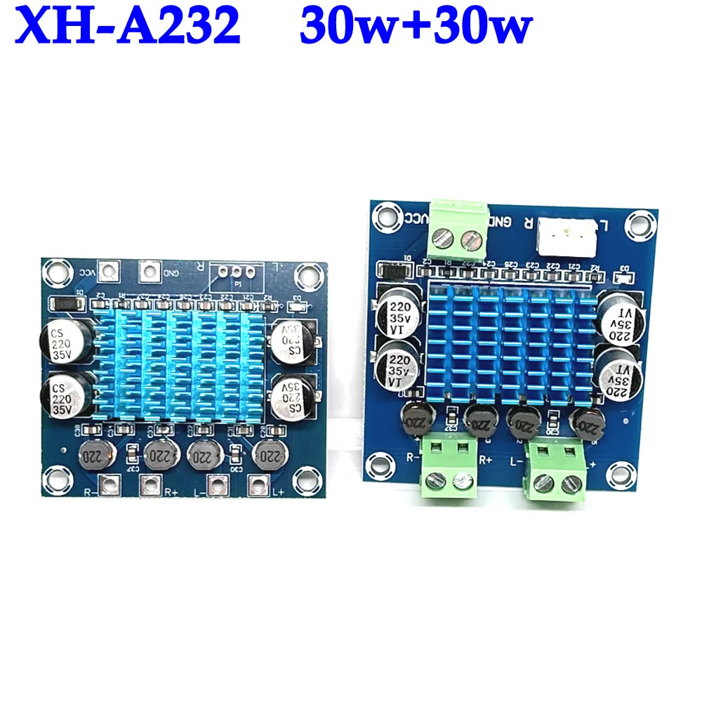 XH-A232 30w+30w Digital Subwoofer Amplifier Module Audio Bass Dual Channel Board