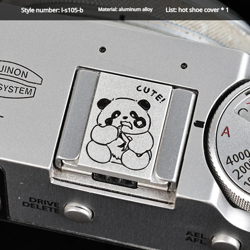 카메라 핫슈 커버 DSLR 캐논 니콘 후지필름 파나소닉 라이카 올림푸스 미러리스 메탈 더스트 커버 장식 액세서리