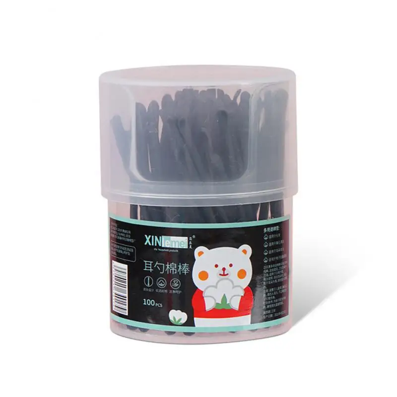 Double Head Cotton Swabs Home Special Booger Ear Children's Cleaning Cotton Swabs Makeup Buds Cleaning Tools