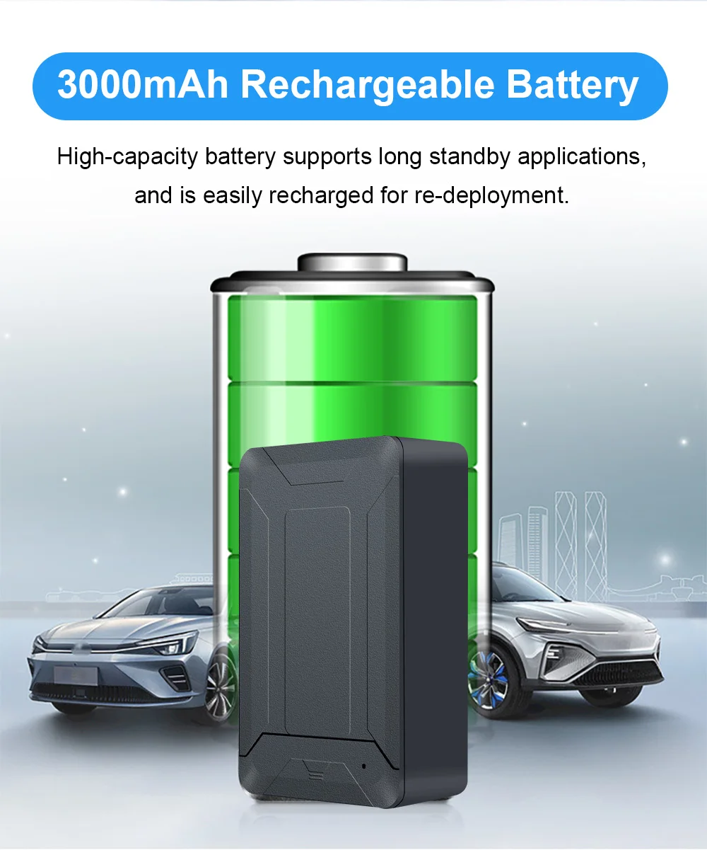 GPS Tracker TrackerKing JX05 Portable Car Rastreador Magnet longtime Standby Voice Monitor Vibration Alarm Free Tracking APP