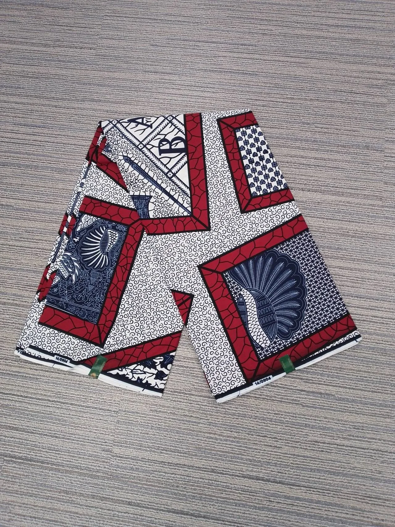 Prezzo Di Fabbrica Ankara Wax Fabric Garantito Vero Tessuto Di Cera Con Stampa Reale Africana 100% Cotone Ghana Style Soft Pagne Sewing