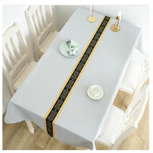 

Polyester Tablecloths, Waterproof Table Covers Vintage Pattern Light Purple Dining Table Coffee Table Deco
