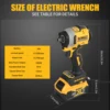 DEWALT DCF850 Impact Driver Electric Driver 20V High Torque tools Lithium Battery Brushless battery screwdrivers 2