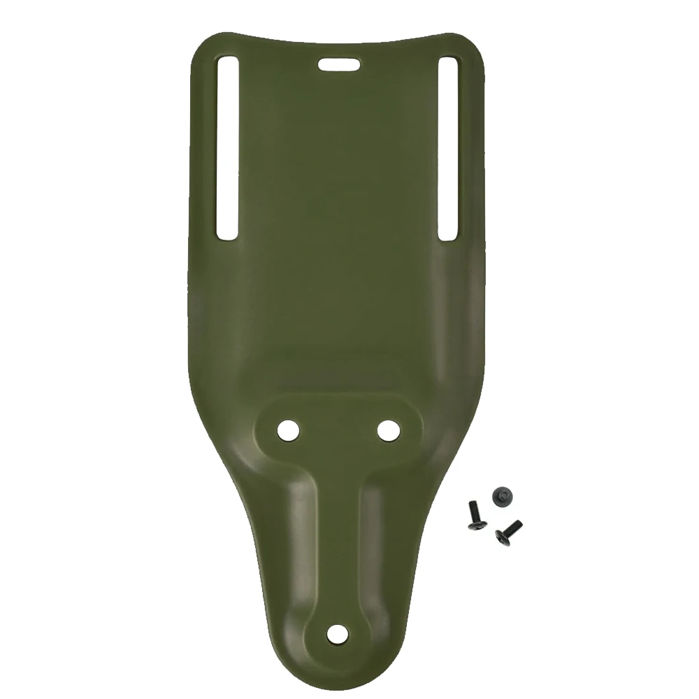 Universal Duty Holster Belt Loop Adapter with 2 Slot and 3-Hole Pattern