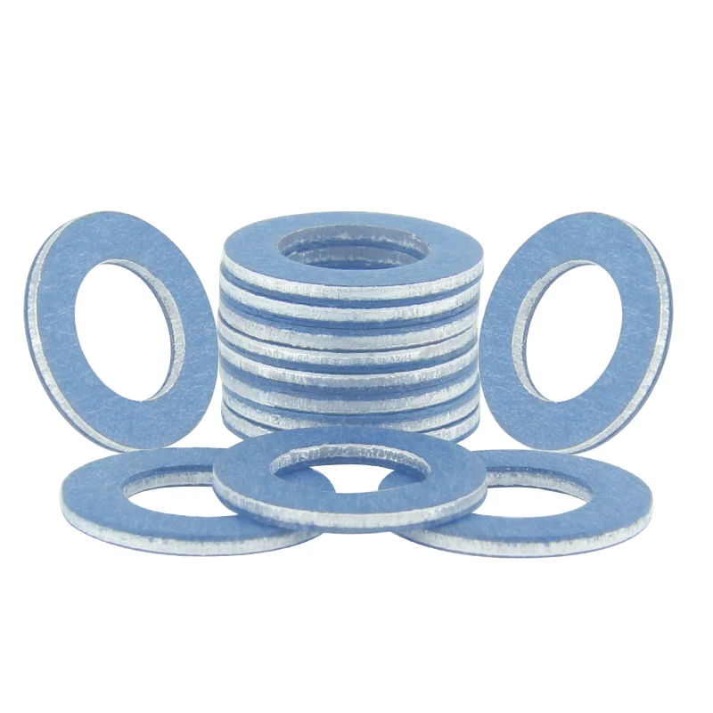 24/36pcs aluminum automotive oil drain plug gasket M12 for Toyota Camry Corolla Lexus replacement # 90430-12031