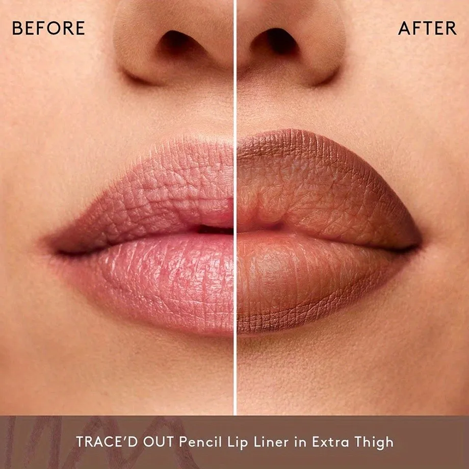 Face Secret Coffee Tones Beige Matte Lip Liner 3pcs/Set,Waterproof,Long-Lasting, Velvet Smooth Natural Soft Pencil Lipstick 3