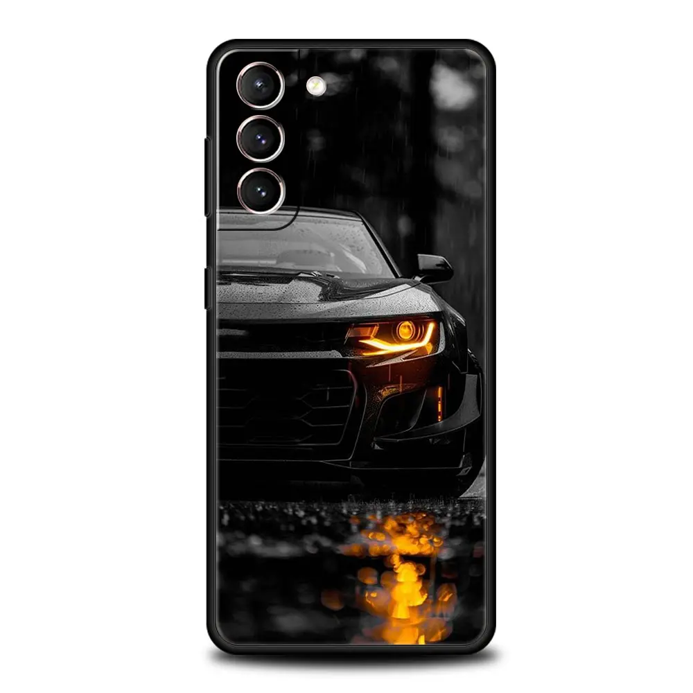 Super Car Sport Soft Black Phone Case