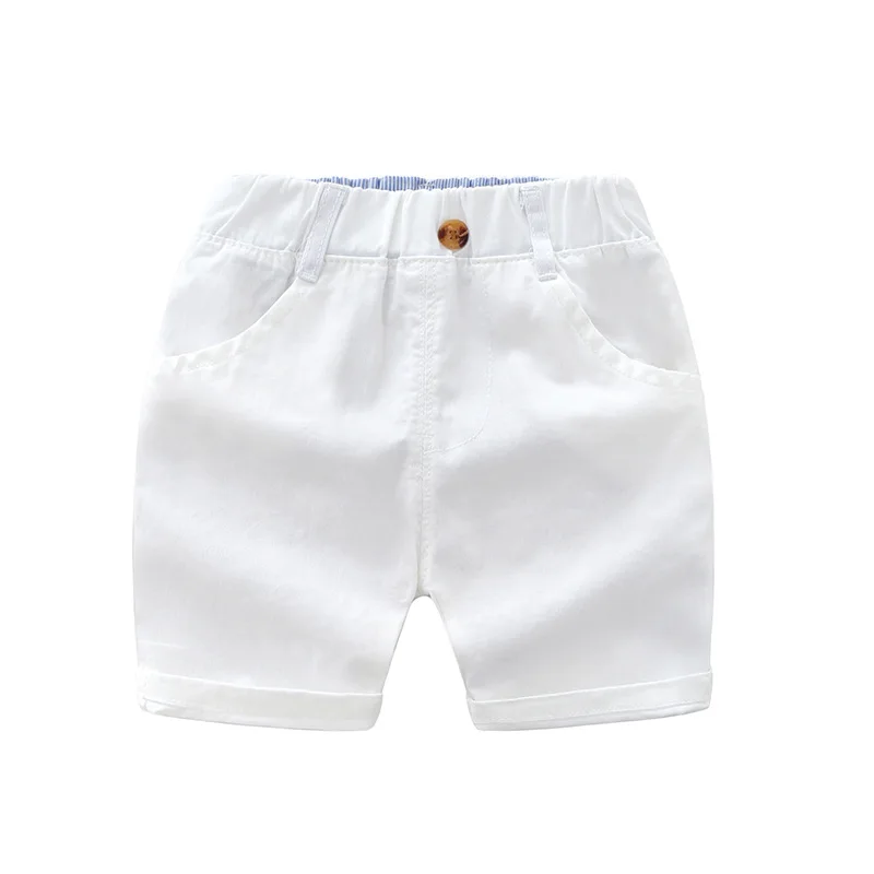 Children Britches Slik Cotton Summer Baby Pants Fashion Sports Mid-Short Trousers 1 2 3 4 5 6 Years Kids Capris Clothing Strides