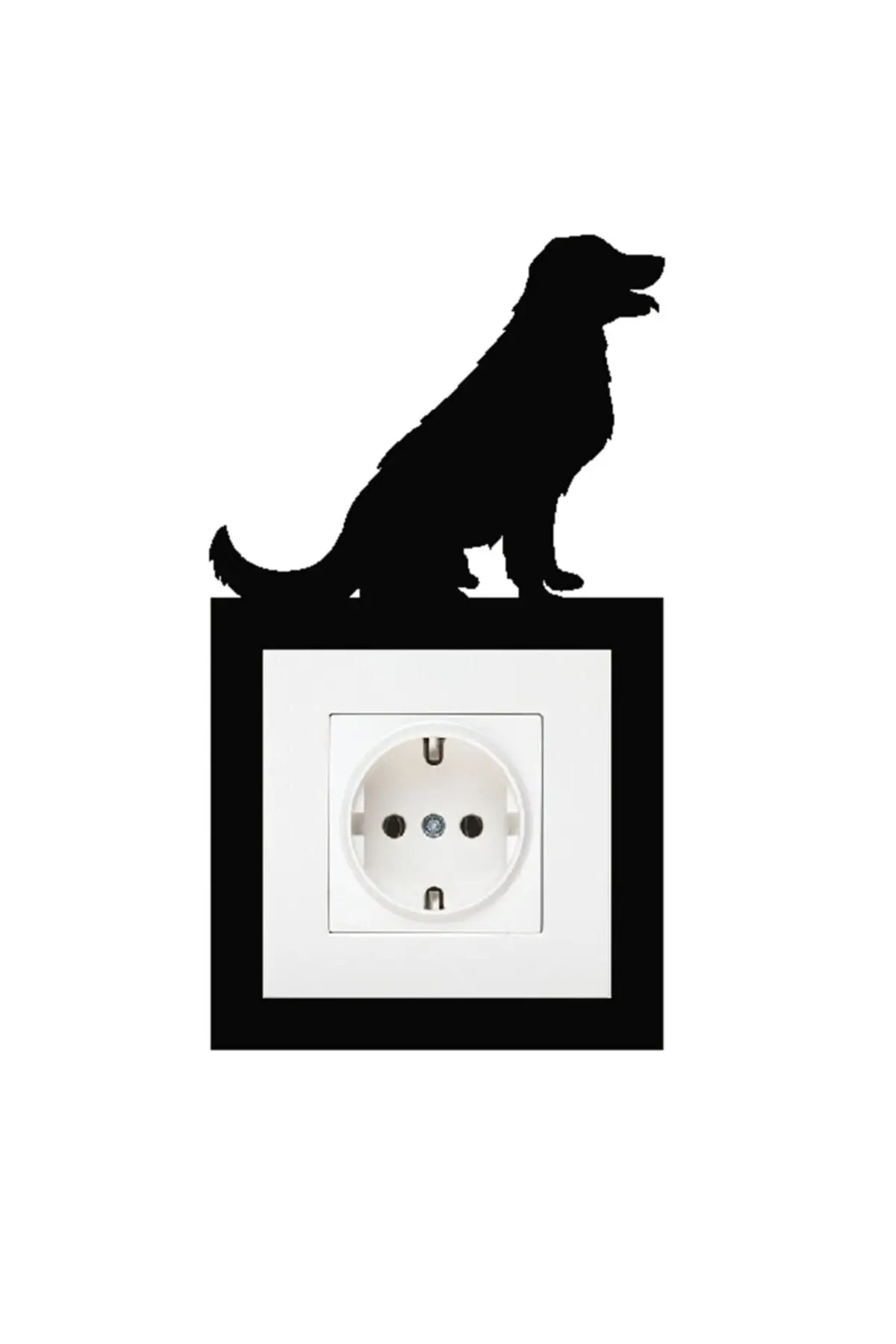

Собачья розетка настенное украшение 3 мм Mdf 11X19 2022 украшение для дома