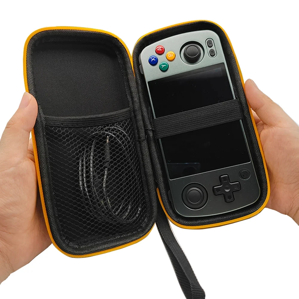 Tolex Custodia Nera Per Lettore Di Videogiochi Portatile Anbernic Rg405M Schermo Da 4.0 Pollici Borsa Da Trasporto Impermeabile Con Protezione Forte P