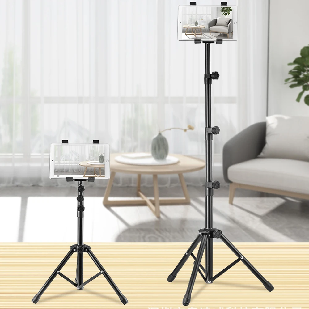 Piso Tripé Tablet Stand, Suporte de Montagem
